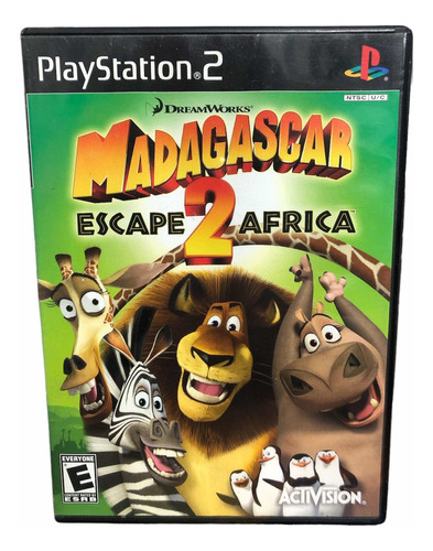 Madagascar 2 Escape África Jogo Original Ps2 Completo Usado