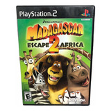 Madagascar 2 Escape África Jogo Original Ps2 Completo Usado