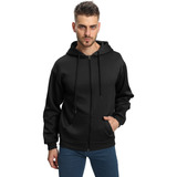 Sudadera Hombre Con Capucha De Calidad Con Cierre Hoodie