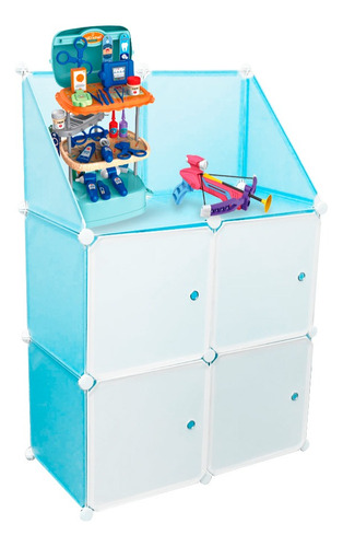 Utilisimo Mueble Multiusos Organizador Juguetes Juguetero