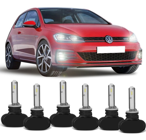 Kit Lampada Ultra Led Golf Tsi 2016