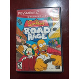 The Simpsons Road Rage Para Ps2 Físico Original