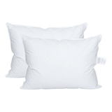 2 Almohadas Hotelera Premium Firmes, Algodón, Queen