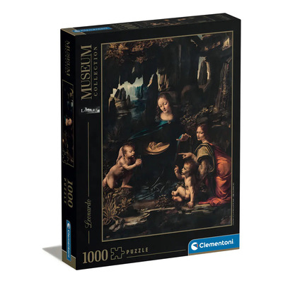 Rompecabezas La Virgen De Las Rocas Da Vinci 1000 Clementoni