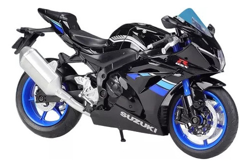 Minimoto Welly Suzuki Gsx-r1000 De 1:12 Con Base