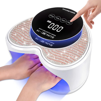 Lampara Para Uñas Uv Led Professional 348w\u002F48led Pantalla Lcd Con 3 Ajustes De Temporizador Uv Para Manicura Uñas Secado Rápido,con Sensor Automático, Gel De La Extensión \u002F Gel Uv \u002F Gel Polaco | MercadoLibre