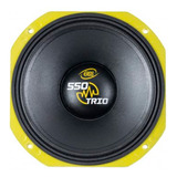 Woofer 8 Pol Eros 550w Rms E-550 Trio Médio Alto Amarelo