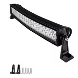 Barra De 40 Led 120w 59cm Curva Off Road 12v 24v Spot 4x4