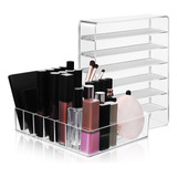 Paleta De Sombras De Ojos Vanity Organizer De Acrílico Con S