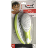 Love 8822 Set Peine Y Cepillo Verde X 1 Unidad