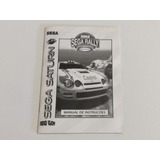 Sega Saturn Manual Sega Rally Original Tec Toy
