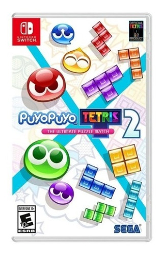 Jogo Nintendo Switch Puyo Puyo Tetris 2 Mídia Física Novo