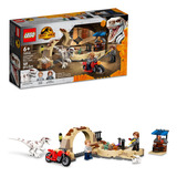 Lego Jurassic World Atrociraptor Dinosaur: Bike Chase Set 76