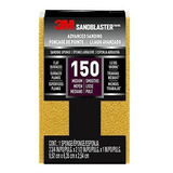 3m Sandblaster Bare Superficies Esponja, 150-grit.