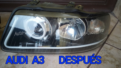 Borde/ceja Luz Drl Audi En Faros Focos Audi Q7, A3,a4 A6,tt  Foto 5