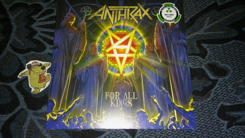 Anthrax- For All Kings (vinilo) Doble,color,edic.limitada!!!