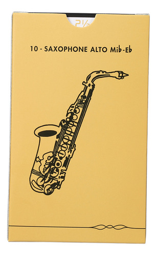 Cañas Reed Traditional Strength Box Para Saxofón, 10 Unidade