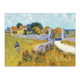 Cuadro Canvas Casa De Campo En Provence Van Gogh 60x80 M Y C