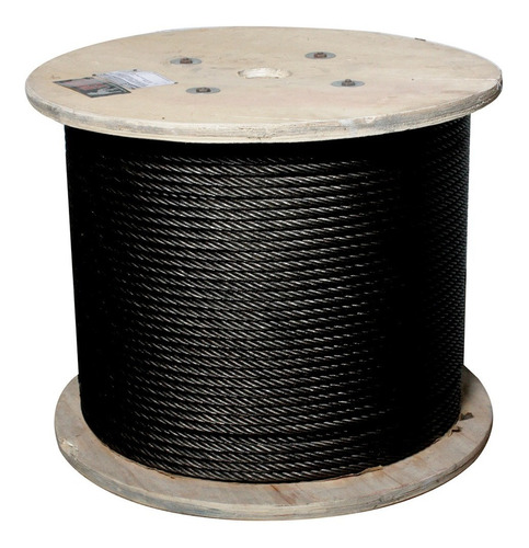 Cable De Acero Con Alma De Fibra 6x19 Medida 3/8¨ Ms