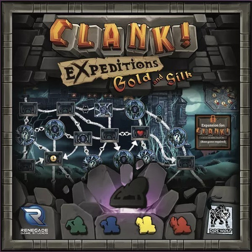 Clank! Expeditions: Gold And Silk Juego De Mesa