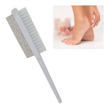 Celvai Piedra Pomez + Cepillo Con Agarradera Pedicure, Spa