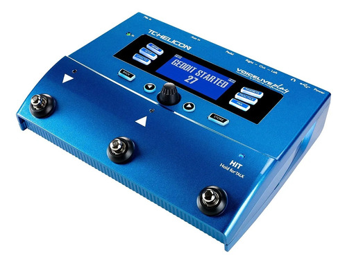 Pedal De Efecto Tc Helicon Voicelive Play  Azul