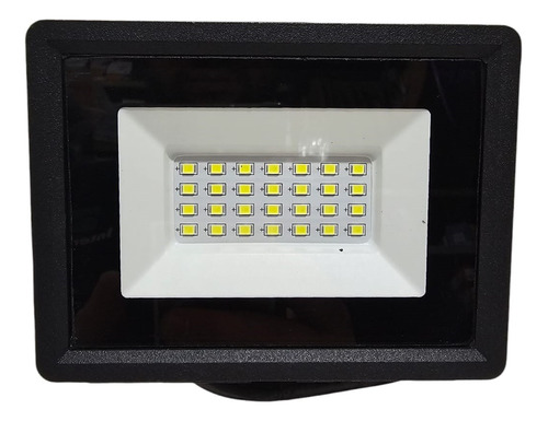 Reflector Led Interelec 20w Exterior Luz Fria Calida