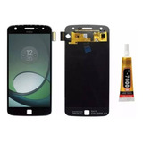 Frontal Tela Touch Lcd Display Moto Z Play Xt-1635 + Cola 