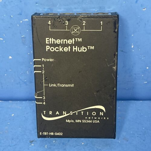 Transition Ethernet Pocket Hub E-tbt-hb-0402 Ttq