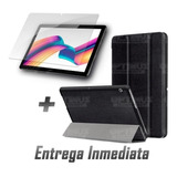 Vidrio Y Estuche Silicona Tablet Mediapad Para Huawei T5-10 