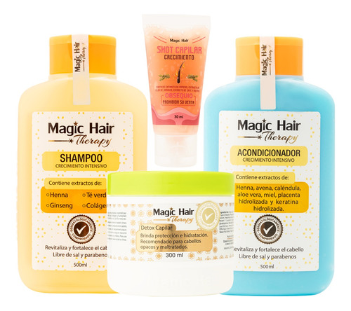 Magic Hair Shampo Acondic Detox