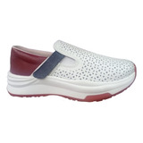 Hermoso Zapato Bolichero, Oxford En Cuero Para Dama.