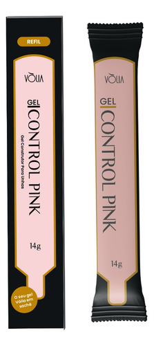 Refil Sache Gel Control Pink Bisnaga 14g - Volia Full