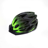 Capacete Tsw Raptor 3 Com Led Preto E Verde Promoção