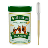 Kit 1 Alcon Papinha Para Filhotes Pássaros 160g + 1 Dosador