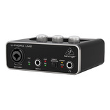 Behringer Um2 Placa De Sonido Usb 2 Canales Home Studio