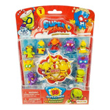 Superzings Serie 1 Rivals Kaboom Juguete Blister Con 10 Fig