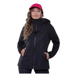 Campera Impermeable De Mujer Montagne Ruby Lluvia Nieve