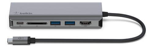 Adaptador Multipuerto Usb C 6 En 1