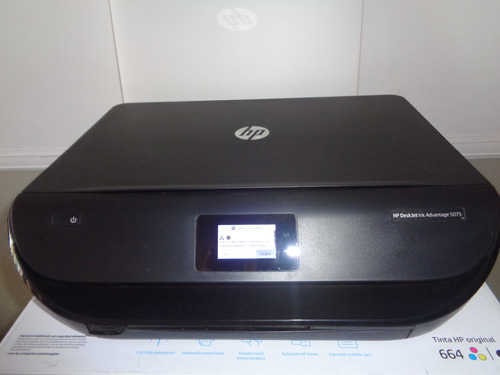 Impresora Multifunción Hp Deskjet Ink Advantage 5075 Wifi 