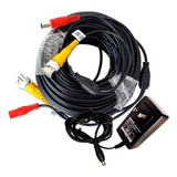 Cable Siames Coaxial De 40mts Para Camara Cctv Video 
