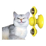 Juguete Giratorio Interactivo Con Luz Para Gato Antiestres
