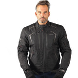 Campera Fourstroke Shadow Ventilada Protecciones Moto Delta