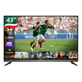 Pantalla Smart Tv 43 Pulgadas Gell Android Fullhd Television