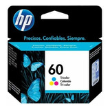 Cartucho Hp 60 Tricolor (x2, Sin Caja)