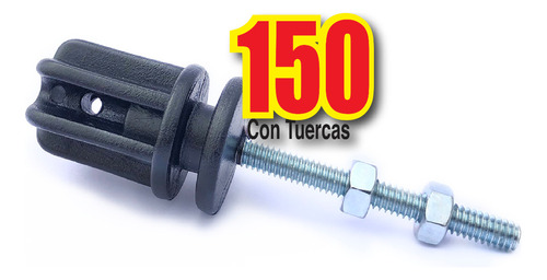 150 Cerco Electrico Tensor ;  Perno Juegos C/2 Tuercas C/u