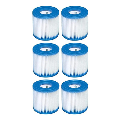 Paquete 6 Filtros Tipo I Para Bomba De Agua Bestway  | Envío gratis