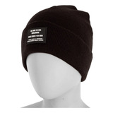 Gorro Dc Label Negro Ski Snow Tejido