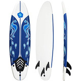 Giantex 6' Tabla De Surf Surf Beach Ocean Cuerpo Junta Foami