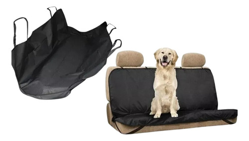 Cubre Asiento Auto Mascotas Perro Impermeab Reforzado Broche